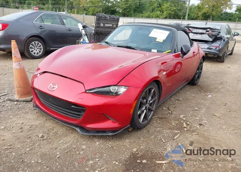 2016 Mazda Mx-5 Miata Club from USA, damaged, VIN JM1NDAC74G0109631